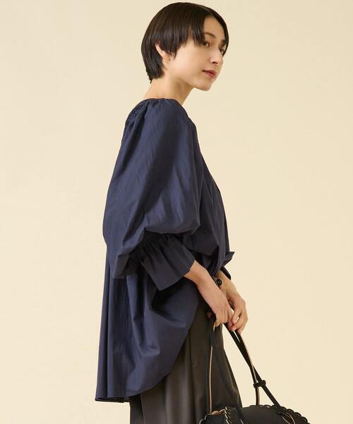 martinique(マルティニーク)の「【MARIHA/マリハ】そよ風のブラウス(一部別注カラー)(シャツ/ブラウス・レディース・ネイビー/ブラウン系その他・FREE)」の17枚目の写真