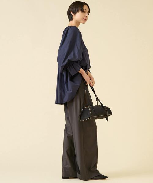 martinique(マルティニーク)の「【MARIHA/マリハ】そよ風のブラウス(一部別注カラー)(シャツ/ブラウス・レディース・ネイビー/ブラウン系その他・FREE)」の10枚目の写真