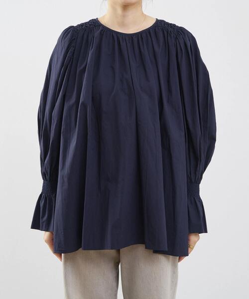 martinique(マルティニーク)の「【MARIHA/マリハ】そよ風のブラウス(一部別注カラー)(シャツ/ブラウス・レディース・ネイビー/ブラウン系その他・FREE)」の11枚目の写真