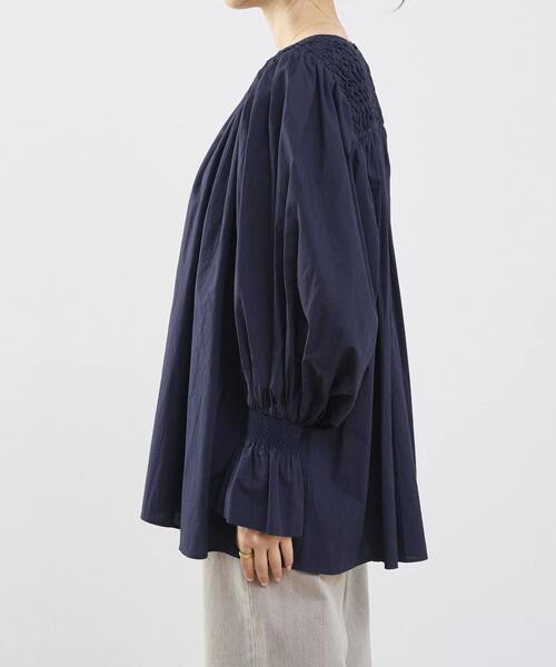 martinique(マルティニーク)の「【MARIHA/マリハ】そよ風のブラウス(一部別注カラー)(シャツ/ブラウス・レディース・ネイビー/ブラウン系その他・FREE)」の12枚目の写真