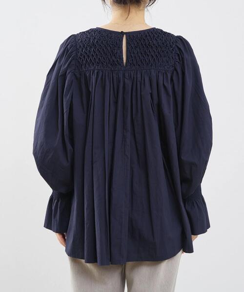 martinique(マルティニーク)の「【MARIHA/マリハ】そよ風のブラウス(一部別注カラー)(シャツ/ブラウス・レディース・ネイビー/ブラウン系その他・FREE)」の13枚目の写真