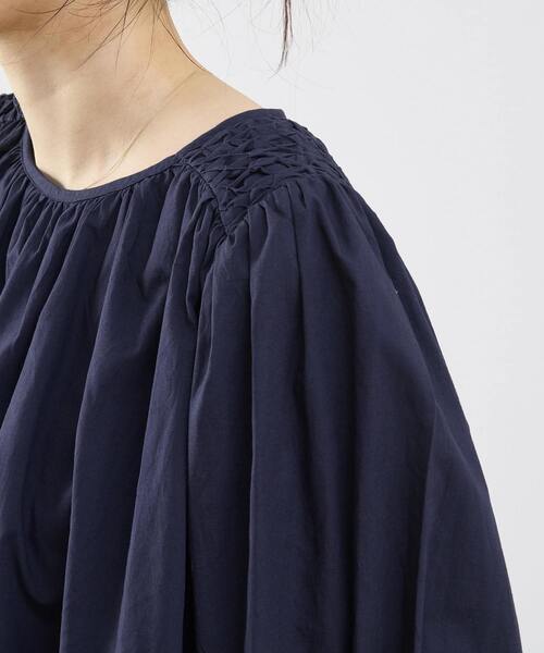 martinique(マルティニーク)の「【MARIHA/マリハ】そよ風のブラウス(一部別注カラー)(シャツ/ブラウス・レディース・ネイビー/ブラウン系その他・FREE)」の3枚目の写真