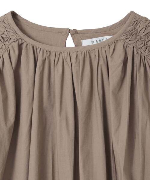 martinique(マルティニーク)の「【MARIHA/マリハ】そよ風のブラウス(一部別注カラー)(シャツ/ブラウス・レディース・ネイビー/ブラウン系その他・FREE)」の5枚目の写真