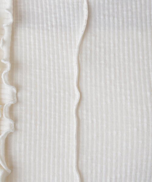 FREE'S MART(フリーズマート)の「◆チョーカー付きフリルディテールタンクトップ(タンクトップ・レディース・ホワイト/ブラック/グレー・FREE)」の4枚目の写真