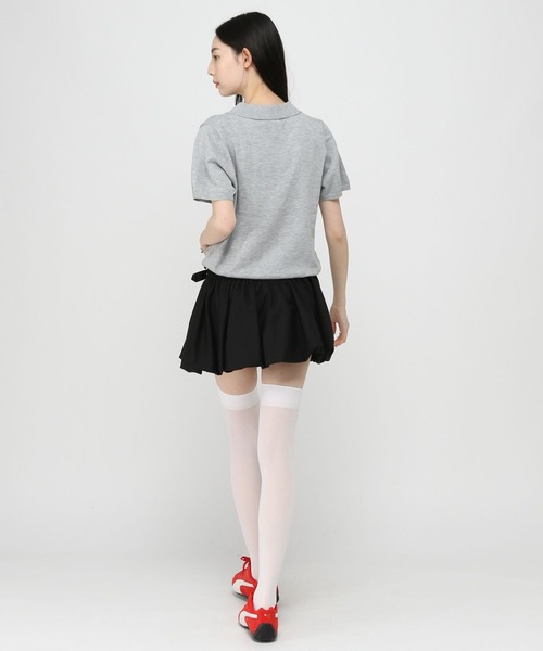 3.3 Field Trip (3.3フィールドトリップ)の「3.3 Field Trip/Wベルトバルーンスカート(スカート・レディース・ブラック/グレー・FREE)」の13枚目の写真