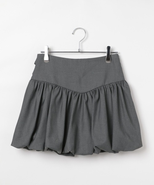3.3 Field Trip (3.3フィールドトリップ)の「3.3 Field Trip/Wベルトバルーンスカート(スカート・レディース・ブラック/グレー・FREE)」の18枚目の写真