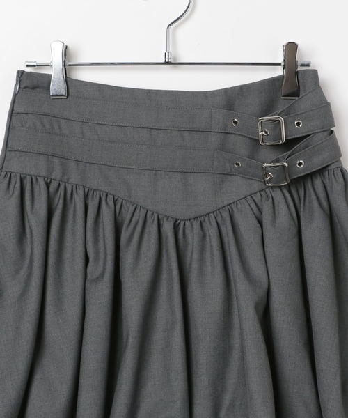 3.3 Field Trip (3.3フィールドトリップ)の「3.3 Field Trip/Wベルトバルーンスカート(スカート・レディース・ブラック/グレー・FREE)」の20枚目の写真