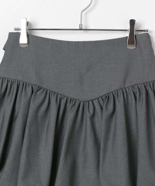3.3 Field Trip (3.3フィールドトリップ)の「3.3 Field Trip/Wベルトバルーンスカート(スカート・レディース・ブラック/グレー・FREE)」の21枚目の写真