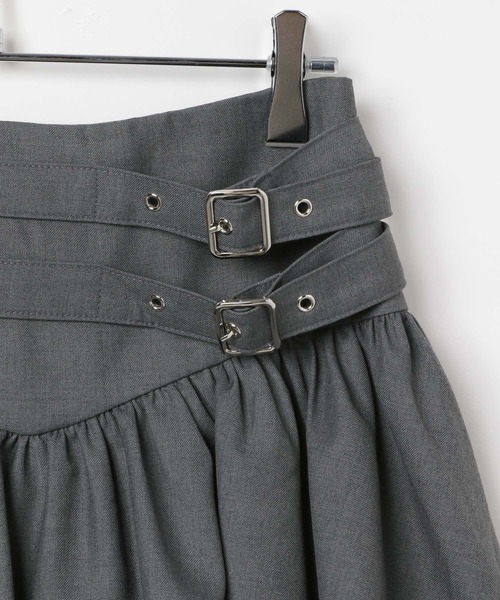 3.3 Field Trip (3.3フィールドトリップ)の「3.3 Field Trip/Wベルトバルーンスカート(スカート・レディース・ブラック/グレー・FREE)」の22枚目の写真