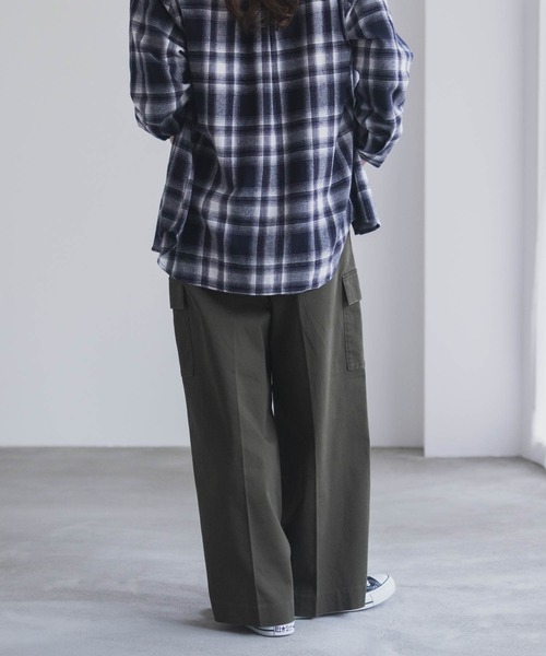 NAVY(ネイビー)の「nAvy カーゴチノパンツ(カーゴパンツ・レディース・チャコール/カーキ/ブラック・L/M/S)」の19枚目の写真