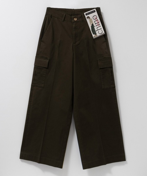 NAVY(ネイビー)の「nAvy カーゴチノパンツ(カーゴパンツ・レディース・チャコール/カーキ/ブラック・L/M/S)」の14枚目の写真