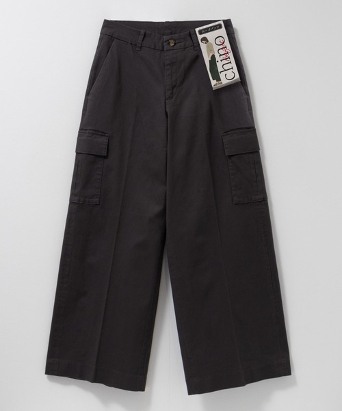 NAVY(ネイビー)の「nAvy カーゴチノパンツ(カーゴパンツ・レディース・チャコール/カーキ/ブラック・L/M/S)」の10枚目の写真
