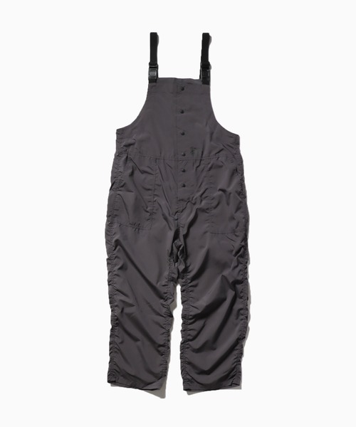 argueオーバーオールARGUE BUFFY MUSE OVERALLチェック ストレッチスェードオーバーオール | human woman（ヒューマンウーマン