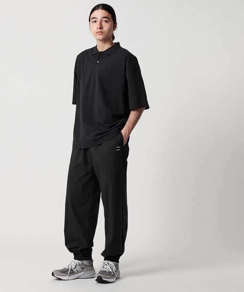 CITEN（シテン）の「＜CITEN＞エッセンシャルポロシャツ（ポロシャツ・メンズ・ベージュ/ライラック/ブラック・L/M/S）」の4枚目の写真