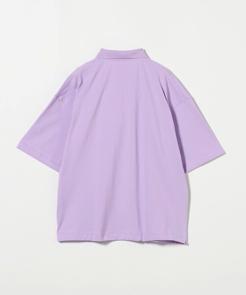 CITEN（シテン）の「＜CITEN＞エッセンシャルポロシャツ（ポロシャツ・メンズ・ベージュ/ライラック/ブラック・L/M/S）」の8枚目の写真