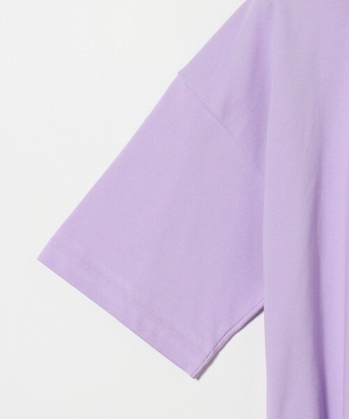 CITEN（シテン）の「＜CITEN＞エッセンシャルポロシャツ（ポロシャツ・メンズ・ベージュ/ライラック/ブラック・L/M/S）」の10枚目の写真