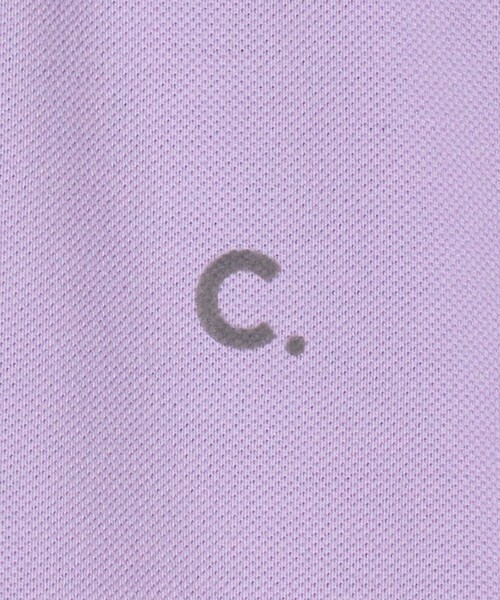 CITEN（シテン）の「＜CITEN＞エッセンシャルポロシャツ（ポロシャツ・メンズ・ベージュ/ライラック/ブラック・L/M/S）」の12枚目の写真