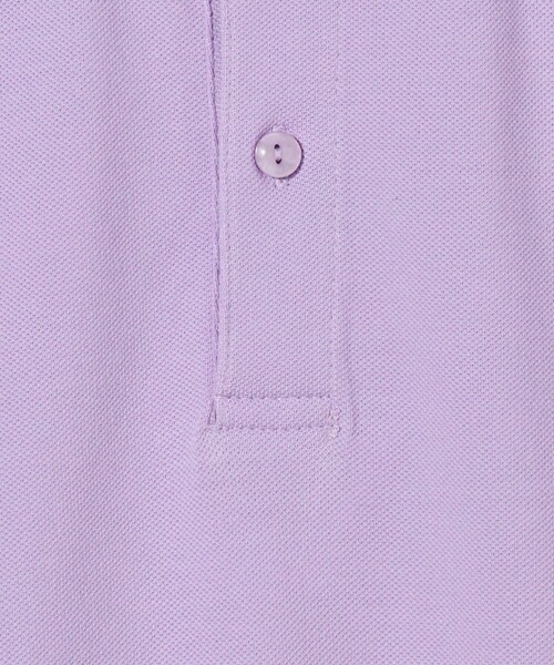 CITEN（シテン）の「＜CITEN＞エッセンシャルポロシャツ（ポロシャツ・メンズ・ベージュ/ライラック/ブラック・L/M/S）」の13枚目の写真