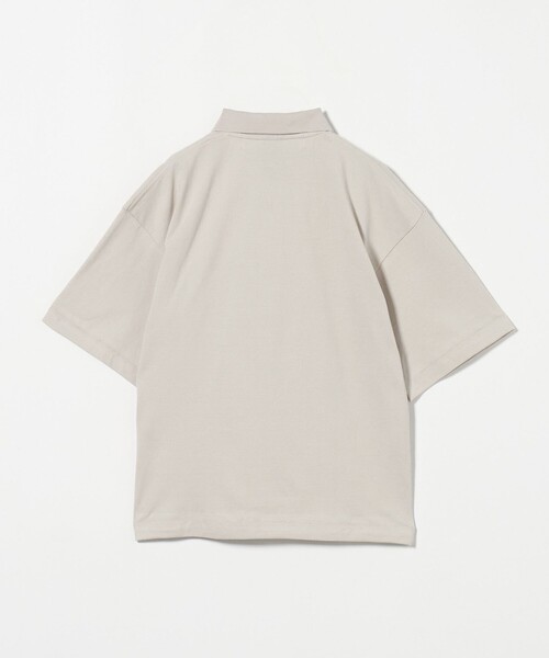 CITEN（シテン）の「＜CITEN＞エッセンシャルポロシャツ（ポロシャツ・メンズ・ベージュ/ライラック/ブラック・L/M/S）」の14枚目の写真