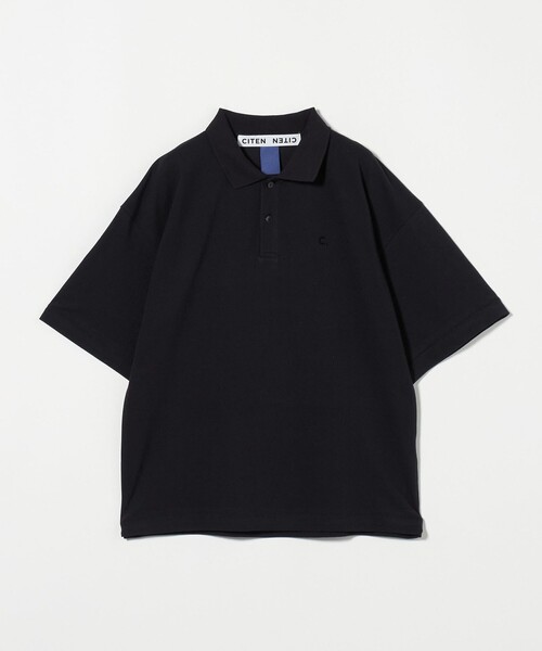 CITEN（シテン）の「＜CITEN＞エッセンシャルポロシャツ（ポロシャツ・メンズ・ベージュ/ライラック/ブラック・L/M/S）」の18枚目の写真