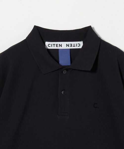 CITEN（シテン）の「＜CITEN＞エッセンシャルポロシャツ（ポロシャツ・メンズ・ベージュ/ライラック/ブラック・L/M/S）」の20枚目の写真