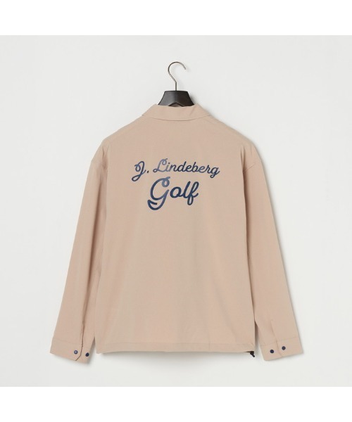 セール】【J.LINDEBERG/GOLF】オーバーシャツアウター（ブルゾン）｜J