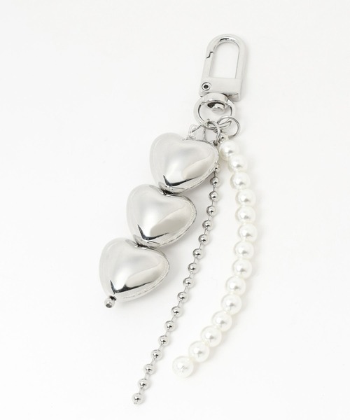 Me%（ミィパーセント）の「ハートタレンキーチャーム　495905（その他雑貨・レディース・ホワイト/その他1・FREE）」の10枚目の写真