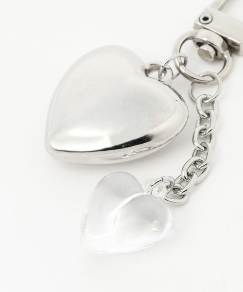 Me%（ミィパーセント）の「ハートタレンキーチャーム　495905（その他雑貨・レディース・ホワイト/その他1・FREE）」の4枚目の写真