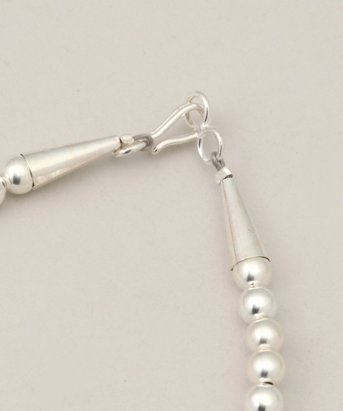 ≪追加≫INDIAN JEWELRY 5mm シャイニービーズネックレス44インチ2