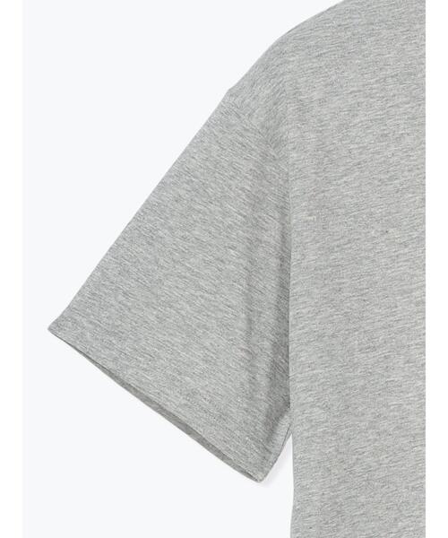 Te chichi TERRASSE(テチチテラス)の「【接触冷感】筆記体ロゴプリントTシャツ(Tシャツ/カットソー・レディース・オフホワイト/ブラック/グレー・F)」の7枚目の写真