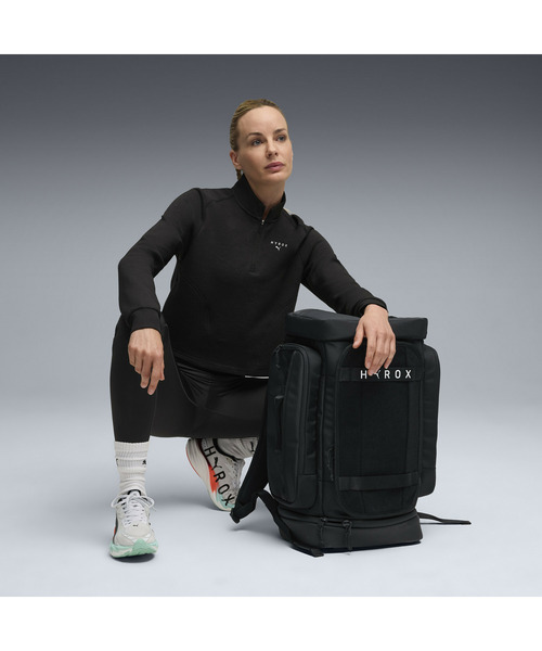 PUMA(プーマ)の「PUMA プーマ ウィメンズ トレーニング PUMA x HYROX クラウドスパン 1/4 ジップ(パーカー・レディース・ブラック/カーキブラウン・MEDIUM/SMALL/LARGE)」の12枚目の写真