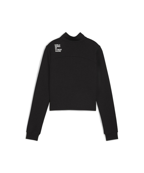 PUMA(プーマ)の「PUMA プーマ ウィメンズ トレーニング PUMA x HYROX クラウドスパン 1/4 ジップ(パーカー・レディース・ブラック/カーキブラウン・MEDIUM/SMALL/LARGE)」の6枚目の写真