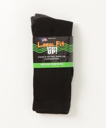 fridge | 【Extra Wide Socks】 エクストラ ワイド ソックス Loose Fit Stays Up Cotton Casual Crew Socks(ソックス/靴下)