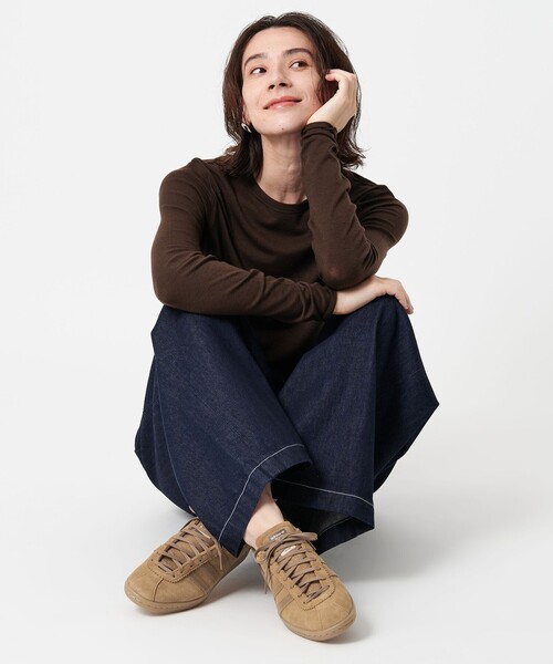 adidas Originals（アディダスオリジナルス）の「＜adidas Originals＞TOBACCO/スニーカー（スニーカー・レディース・ネイビー/モカ・23.5cm/24.5cm/24cm/23cm/22.5cm/25cm）」の6枚目の写真