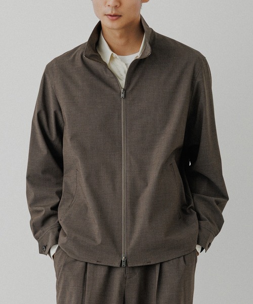 「ADAM ET ROPE'」 ジップアップブルゾン FREE キナリ レディース