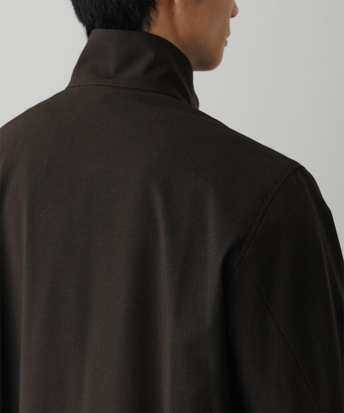 ADAM ET ROPE'(アダムエロペ)の「【DELEGANT】スタンドカラー ジップアップ ブルゾン / セットアップ対応(ブルゾン・メンズ・ブラック/ダークブラウン/ブラウン系その他3・S/L/M)」の20枚目の写真