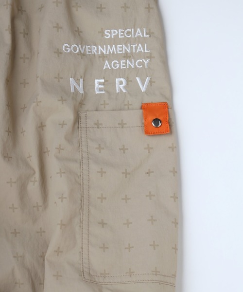 RADIO EVA(ラヂオエヴァ)の「RADIO EVA A298 NERV Cross Cargo Pants(カーゴパンツ・メンズ・ブラック/ベージュ・MEDIUM/LARGE/SMALL)」の10枚目の写真
