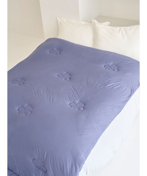 専用gelato pique Sleep モノグラム柄　寝具3点セット　シングル セール】【Sleep】モノグラム柄 キルトケット（寝具）｜gelato pique