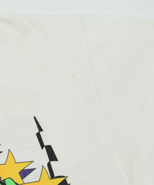 LABORATORY R(ラボラトリーアール)の「【USED】90’s Hanes “Larry shaw” レーシング Tシャツ(Tシャツ/カットソー・メンズ・ホワイト・LARGE)」の13枚目の写真