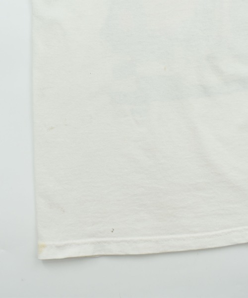 LABORATORY R(ラボラトリーアール)の「【USED】90’s Hanes “Larry shaw” レーシング Tシャツ(Tシャツ/カットソー・メンズ・ホワイト・LARGE)」の3枚目の写真