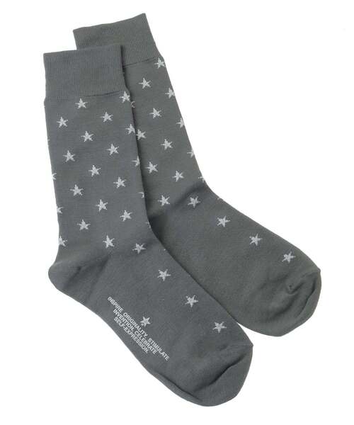 CONVERSE TOKYO(コンバーストウキョウ)の「STAR★ ALLOVER SOX(ソックス/靴下・レディース・ブラック/グレー/ネイビー・1/FREE)」の3枚目の写真