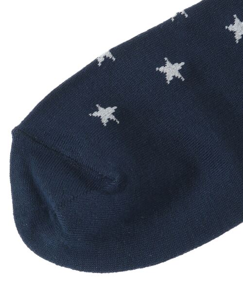 CONVERSE TOKYO(コンバーストウキョウ)の「STAR★ ALLOVER SOX(ソックス/靴下・レディース・ブラック/グレー/ネイビー・1/FREE)」の7枚目の写真