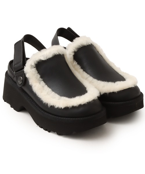 ugg Esmee Leather Clog エスミー レザー クロッグ25㎝ UGG Esmee Leather Clog BLACK アグ エスミー レザー クロッグ