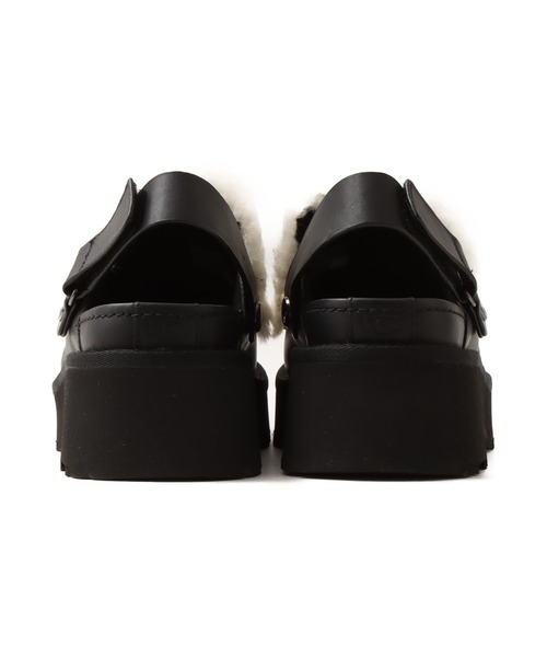 UGG W ESMEE LEATHER CLOG / アグ ニュー ハイツ エスミー