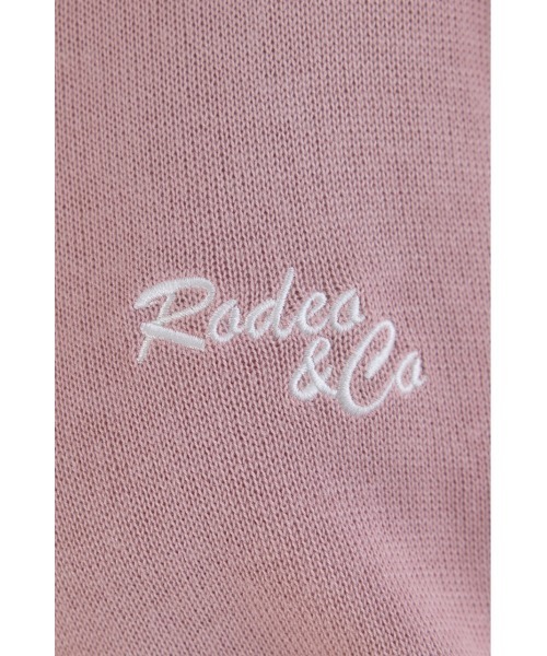 RODEO CROWNS WIDE BOWL(ロデオクラウンズワイドボウル)の「ルーズドルマンニットトップス(Tシャツ/カットソー・レディース・グリーン/オフホワイト/ブラック/ライトピンク・FREE)」の14枚目の写真