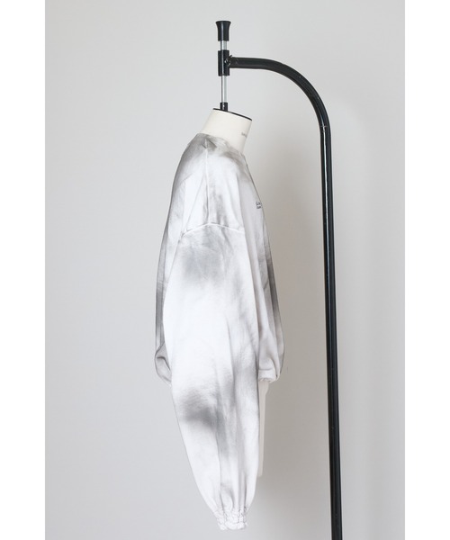 SHINYAKOZUKA（シンヤコヅカ）の「WASHED ORDINARY HOME HIS CREW（スウェット・メンズ・ブラック系その他/オートミール・SMALL/MEDIUM/LARGE）」の3枚目の写真