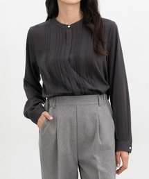 Honeys（ハニーズ）の「ピンタックブラウス（シャツ/ブラウス）」