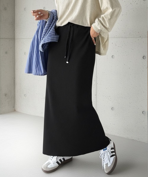 【極美品】LEONARD 上品グレー スカート シンプルで洗練された大人の美 m4263.jpg