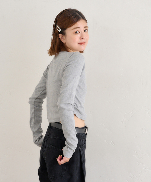 U by SPICK&SPAN（ユーバイスピックアンドスパン）の「サイドギャザー