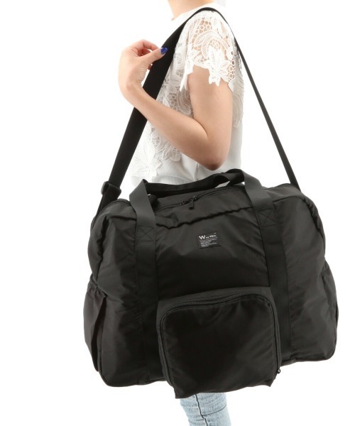 Wpc.(ダブリュピーシー)の「ワールドパーティー W by Wpc.バスケットバッグ(クラッチバッグ・レディース・ブラック/カーキ・FREE)」の11枚目の写真